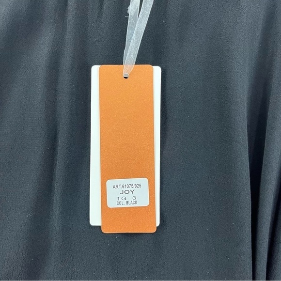 Suzy D JOY LONG BACK VISCOSE HI LO TOP CURVE Womans Sz 3 US 16/18 Made In Italy - Picture 11 of 15